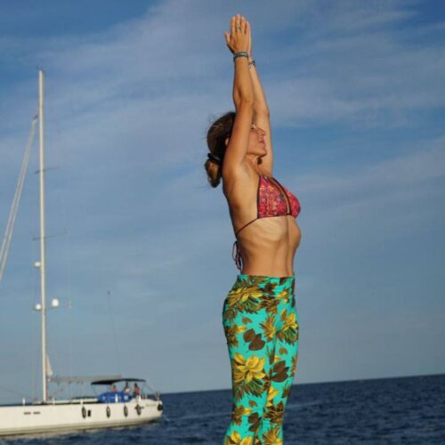 leggings donna tropic malika surf gioia uliana yoga